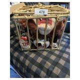 Tasmanian Devils in Wicker Crate