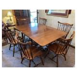 Tell City Gate Leg Drop Leaf Table w/