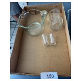Vintage Glass Measuring Cup, +