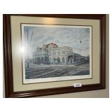 Evelyn Steinkuhl Framed L&N Railroad Depot