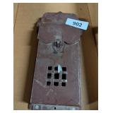 Vintage Wall Mount Metal Mailbox