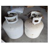(2) Gas Tanks Newer & Older Fitting