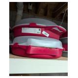 (2) 24" Snap Lock Storage Boxes w/