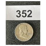 1959D Franklin Half Dollar