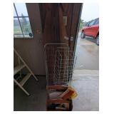 Vintage Fold Up Granny Cart, Freezer Basket, +