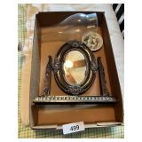 Dresser Top Tilt Mirror & Other Home Decor