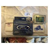 John Deere, Ford Playing Cards & Other Misc.