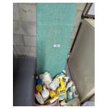 (2) Ironing Boards & Household Cleaning Products,