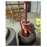 Manual Tire Changer w/ (2) Small Tires & Other