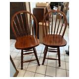 (2) Swivel Bar Stools
