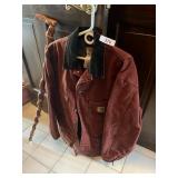 Burgundy Carhartt Jacket Size L Reg
