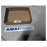 Amax Coal Co. Metal Advertising Ruler