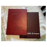 1965 & 1966 Kickapoo Owensville Yearbooks