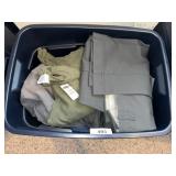 Tote w/ Lid - Clothing