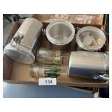 Stainless Steel Canister Set