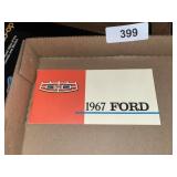 1967 Ford Booklet / Get Acquainted w/ Your Car