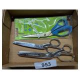 Wiss Pinking Shears + Wiss Scissors &