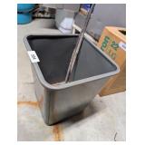 Vintage Metal Office Trash Can &