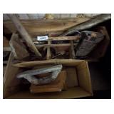 Hand Crafted Wood Tool Carrier w/