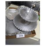 Vintage Aluminum Serving Pieces