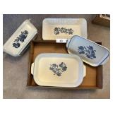 Pfaltzgraff Casserole, Loaf Pan, &