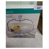 Wexford 2 Pc Footed Cake Set