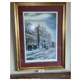 Evelyn Steinkuhl Framed Evansville Print
