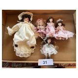 Assorted Collectible Dolls