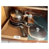 Skillets, Saucepan