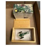 John Deere Model "A" Miniature w/ Wooden Box