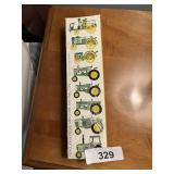 (8) Miniature Die Cast John Deere in Original Box