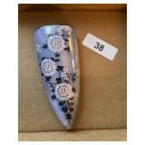 Blue Iridescent Wall Pocket