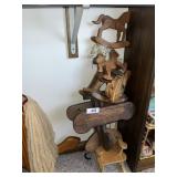 Assorted Wood Decor Items