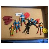 Superman, Batman, Wonder Woman Action Figures