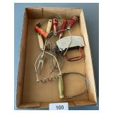 Red & Green Handled Kitchen Utensils