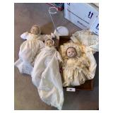 (3) Baby Dolls