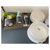Tupperware Pie Carrier, Cake Carrier, &