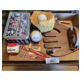Baseball Related Decor + Baseball