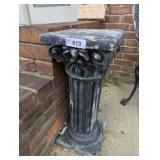 (2) Concrete Pedestals