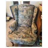 Wing Back Tapestry Chair