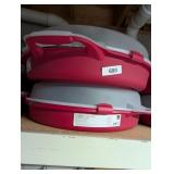 (2) 24" Snap Lock Storage Boxes w/