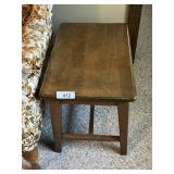 Handcrafted Small Accent Table