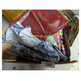 Assorted Vinyl Tablecloths & Placemats