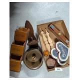 Vintage Wood Decor Pieces