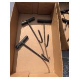 (3) Hay Hooks