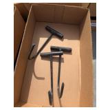 (3) Hay Hooks