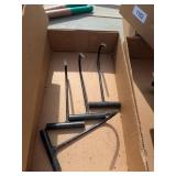 (4) Hay Hooks
