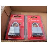 (2) Do It Best Padlocks