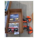 Ratcheting Bar Clamp, Keyed Entry Door Knobs