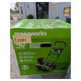 Greenworks 40V Cordless Snow Thrower w/
